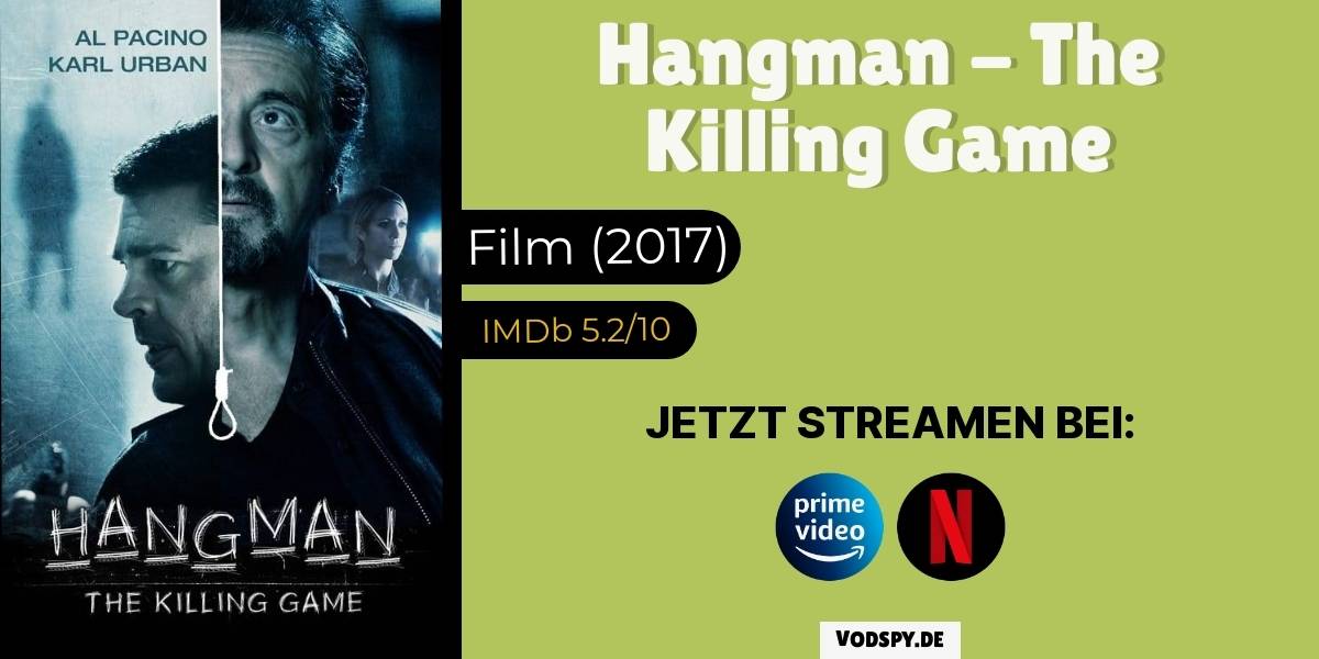 Hangman The Killing Game Zweiter Teil Hangman - The Killing Game (Film, 2017) | VODSPY